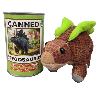 Thunder the Canned Stegosaurus