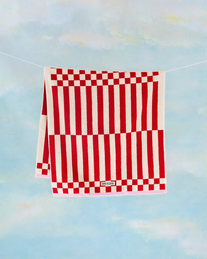 Clubhouse Towel - Red