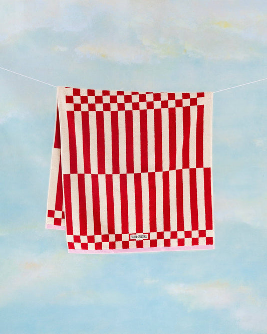 Clubhouse Towel - Red