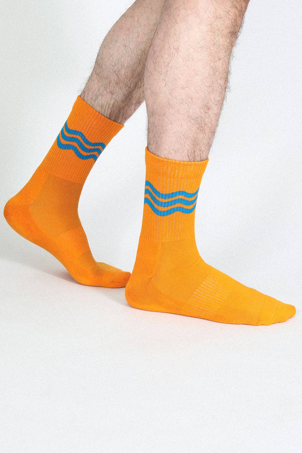 Wavy Crew Sock