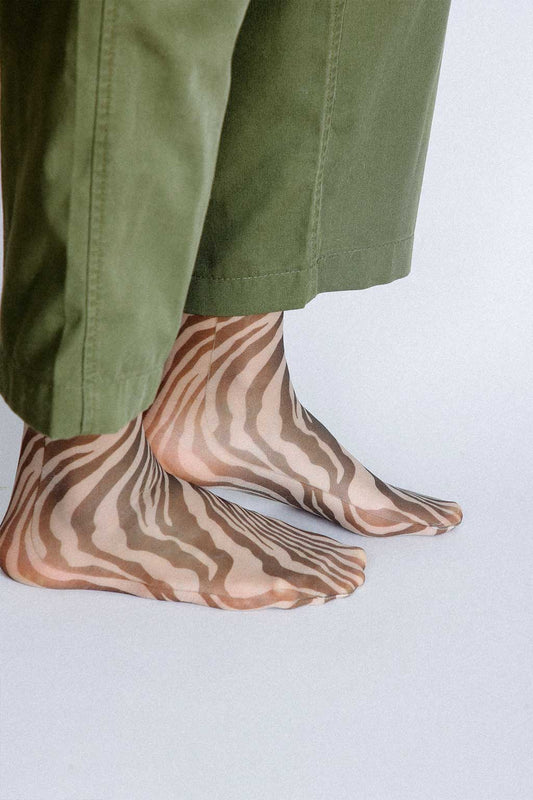 Wild Tiger Ankle Socks