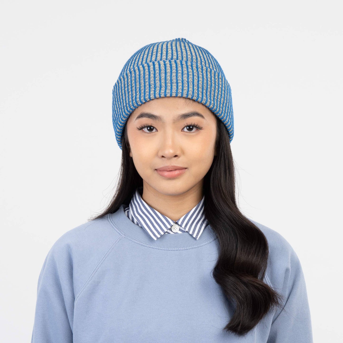 Simple Rib Knit Beanie