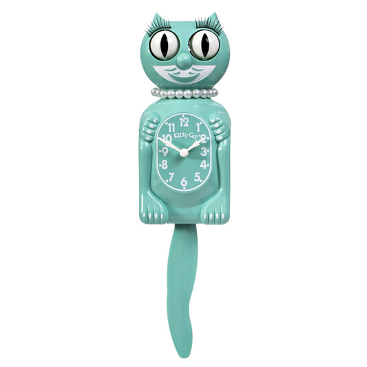 Ocean Waves Miss Kitty-Cat Klock (Smaller Size)