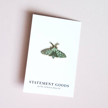 Colorful Leopard Moth - Enamel Pin