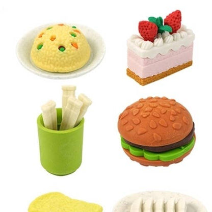 Yummy Snack Miniature Random Eraser Box