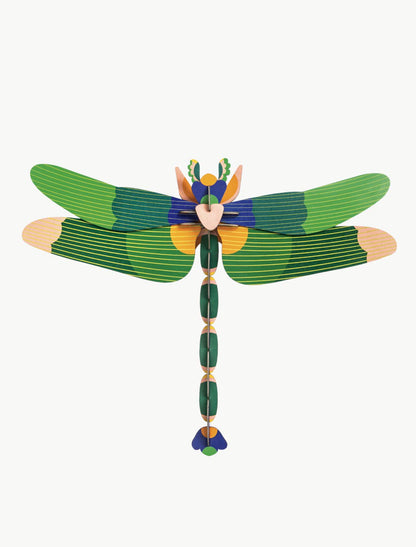 3D Wall Art - Dragonfly - Giant Green Dragonfly