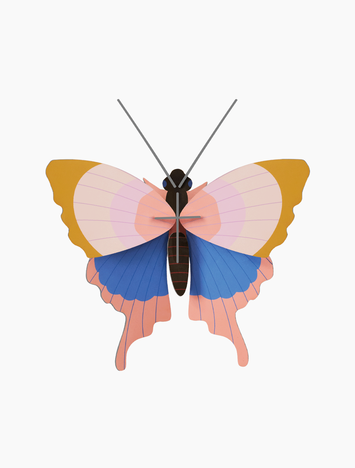 3D Wall Art - Butterfly - Gold Rim Butterfly