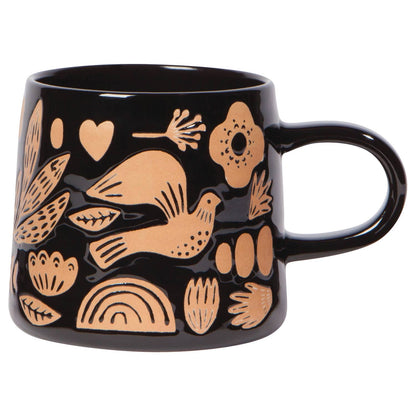 Danica Studio Myth Imprint Stoneware Mugs 12 oz