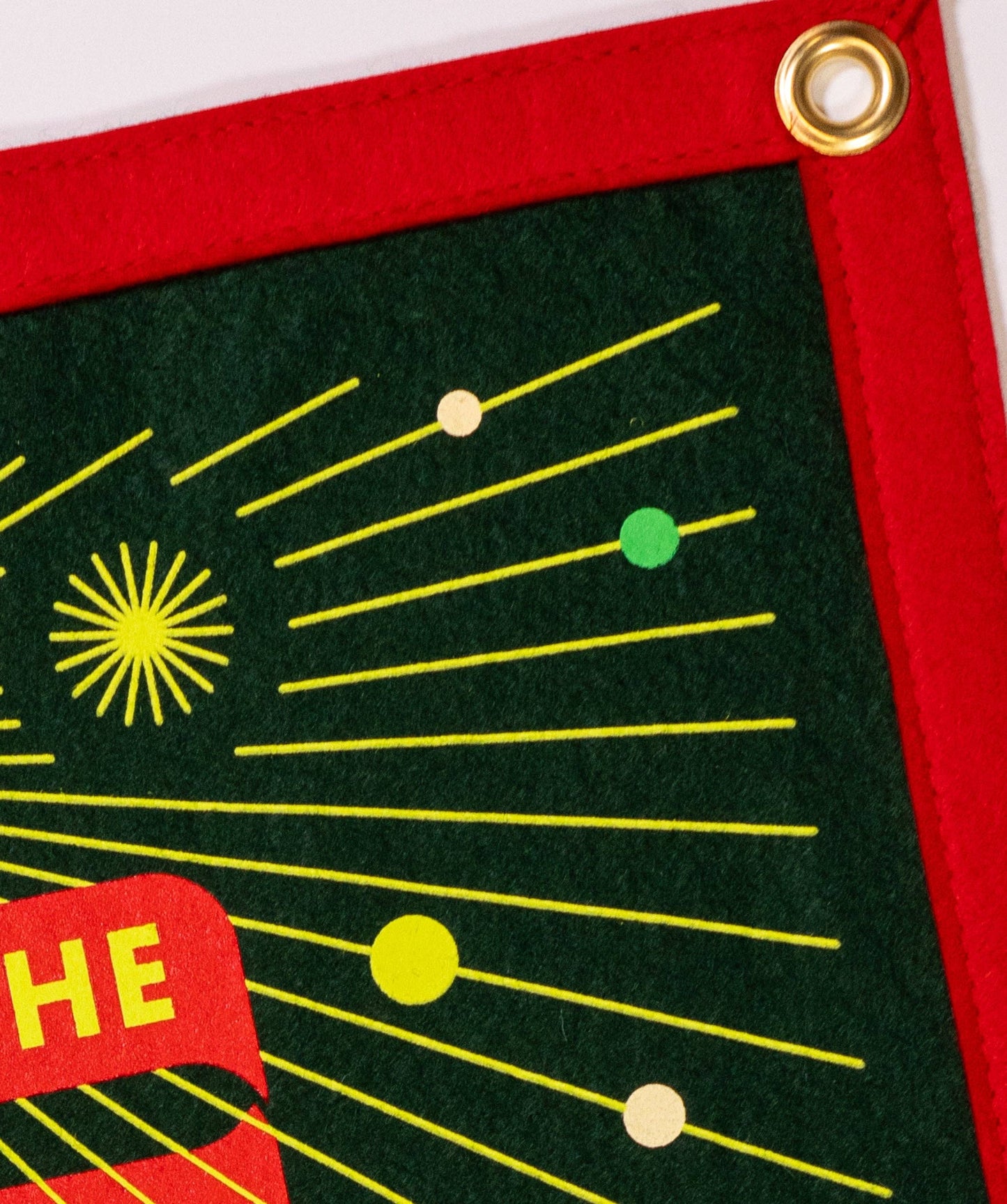 'Tis the Season To Be Jolly Camp Flag • Invisible Creature x