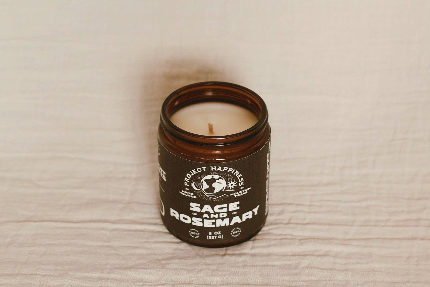 Sage and Rosemary Soy Candle - 8oz