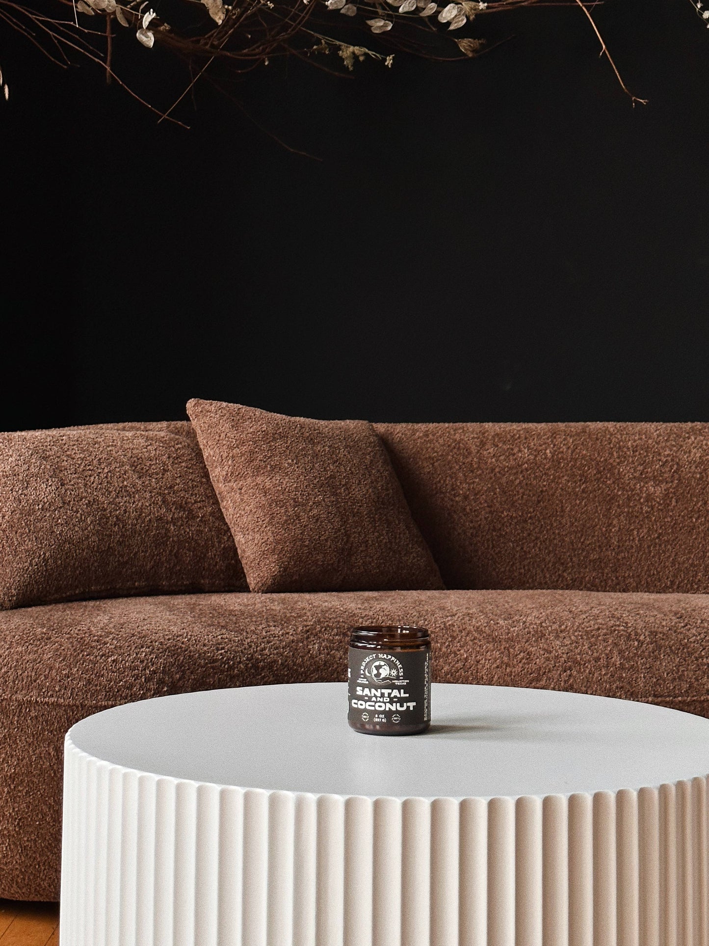 Santal and Coconut Soy Candle - 8oz | Valentine's Day