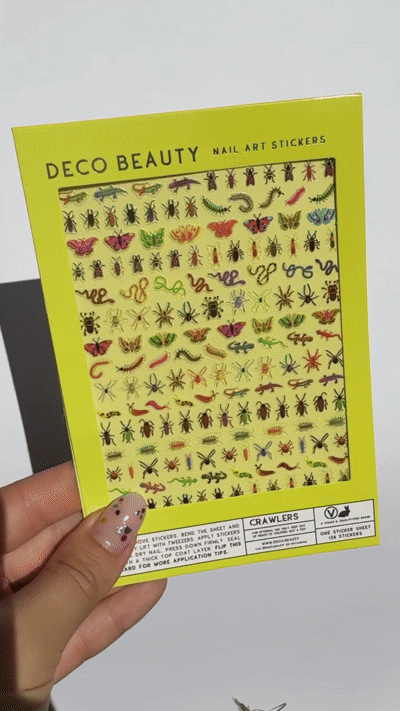Nail Art Stickers - CRAWLERS