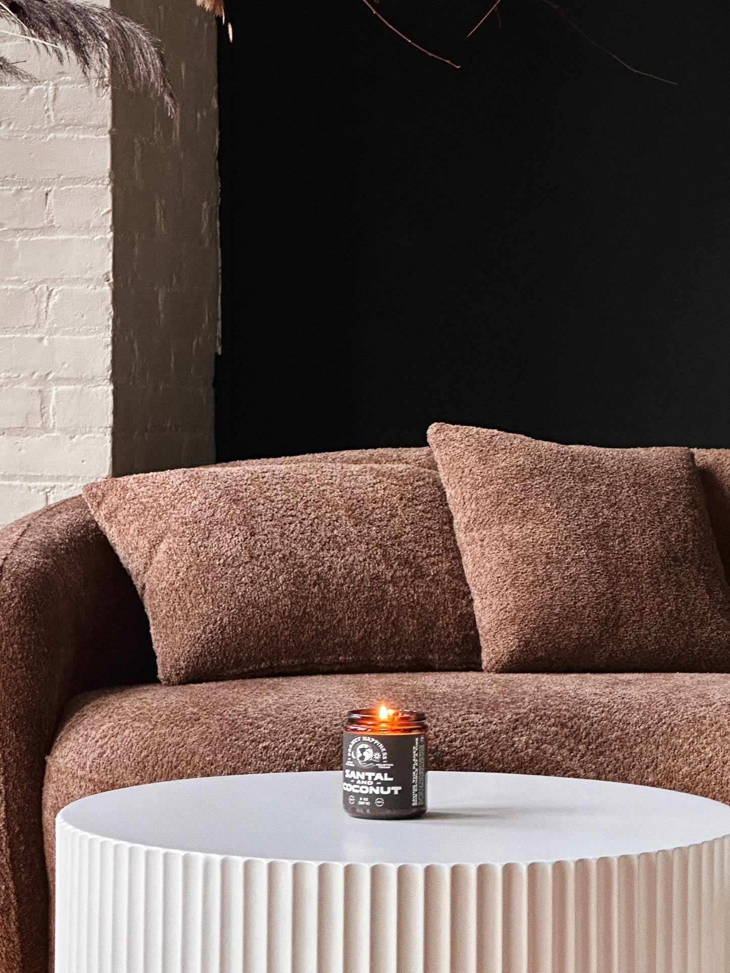 Santal and Coconut Soy Candle - 8oz | Valentine's Day