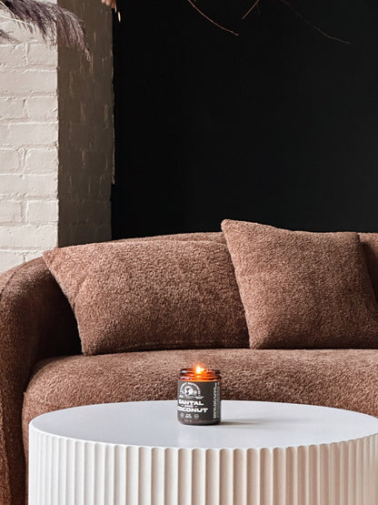 Santal and Coconut Soy Candle - 8oz | Valentine's Day
