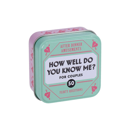 How Well Do You Know Me? For Couples