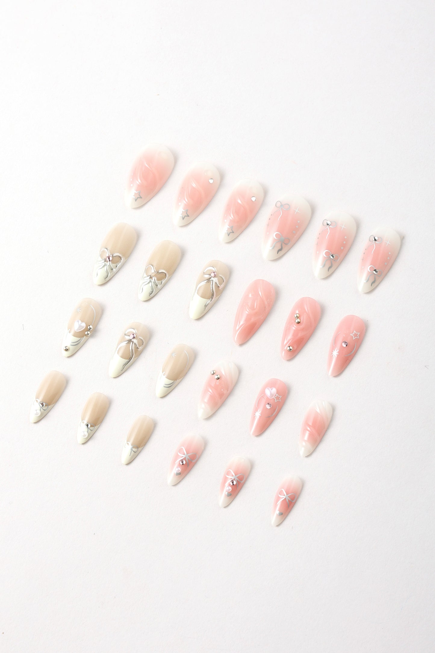 Ballerina Slipper Nails
