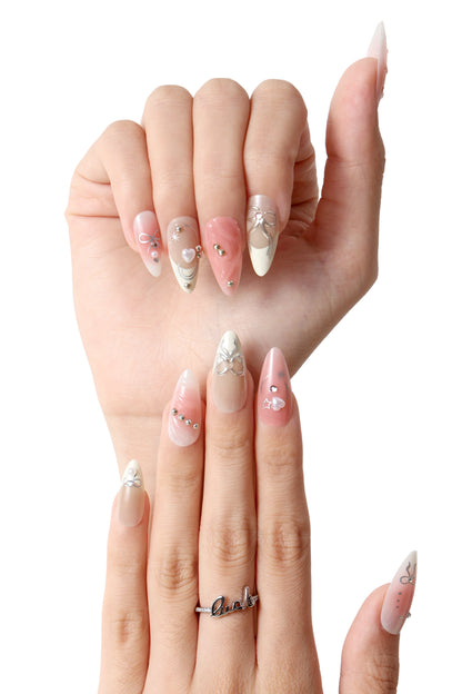 Ballerina Slipper Nails