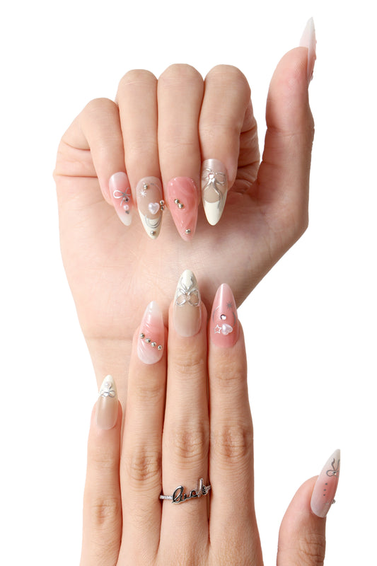 Ballerina Slipper Nails