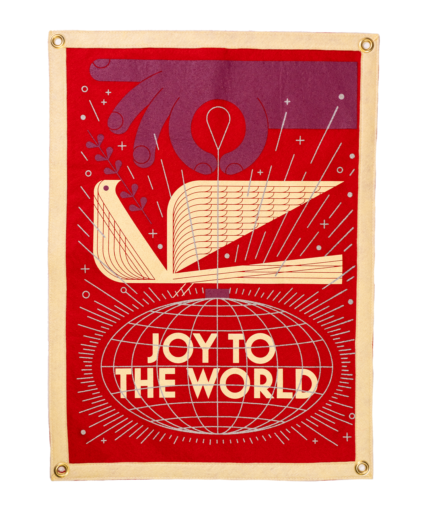 Joy To The World Camp Flag • Invisible Creature x Oxford Pennant