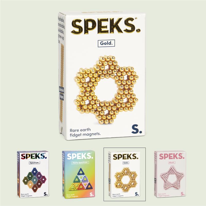 Speks Spectrum, Gold & Blush