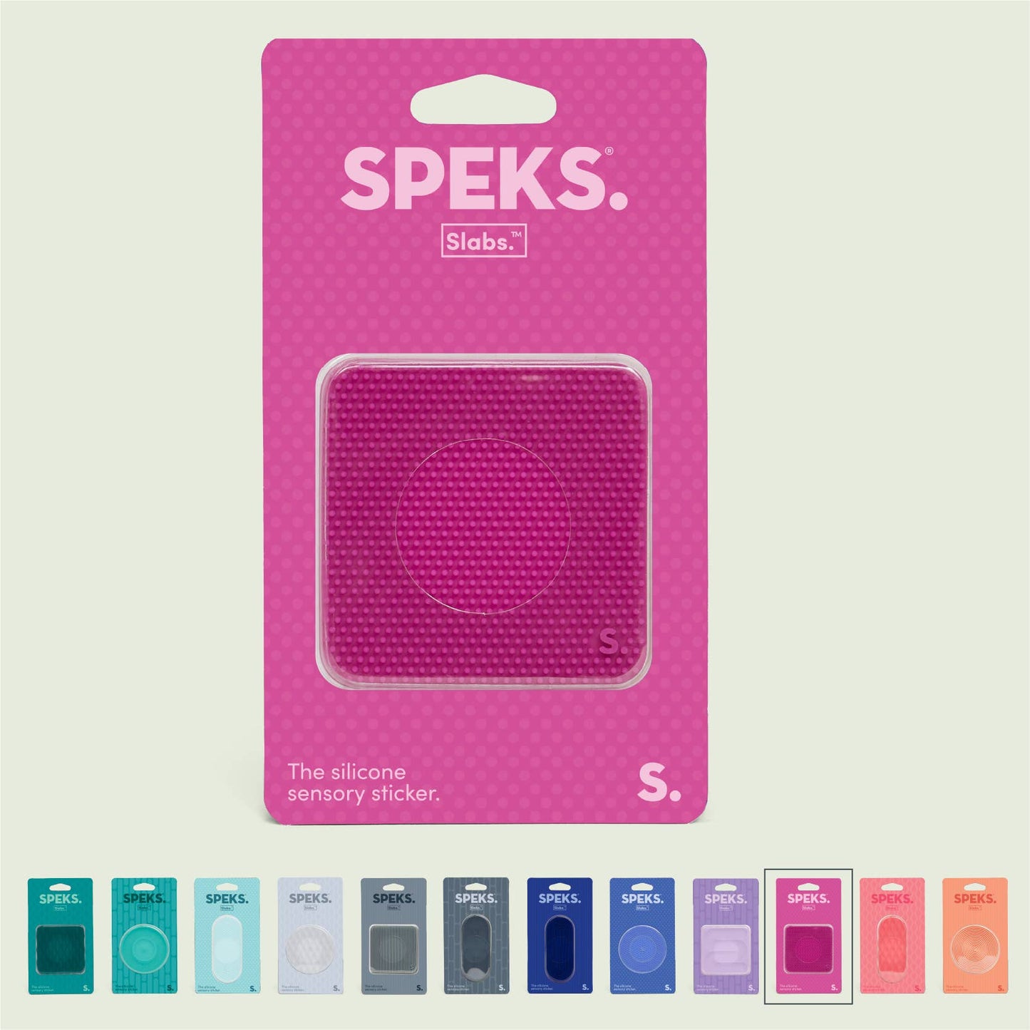 Slabs Silicone Sensory Stickers