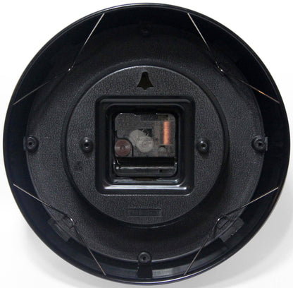 Retro Round Black Indoor Wall Clock 9.5 Inch