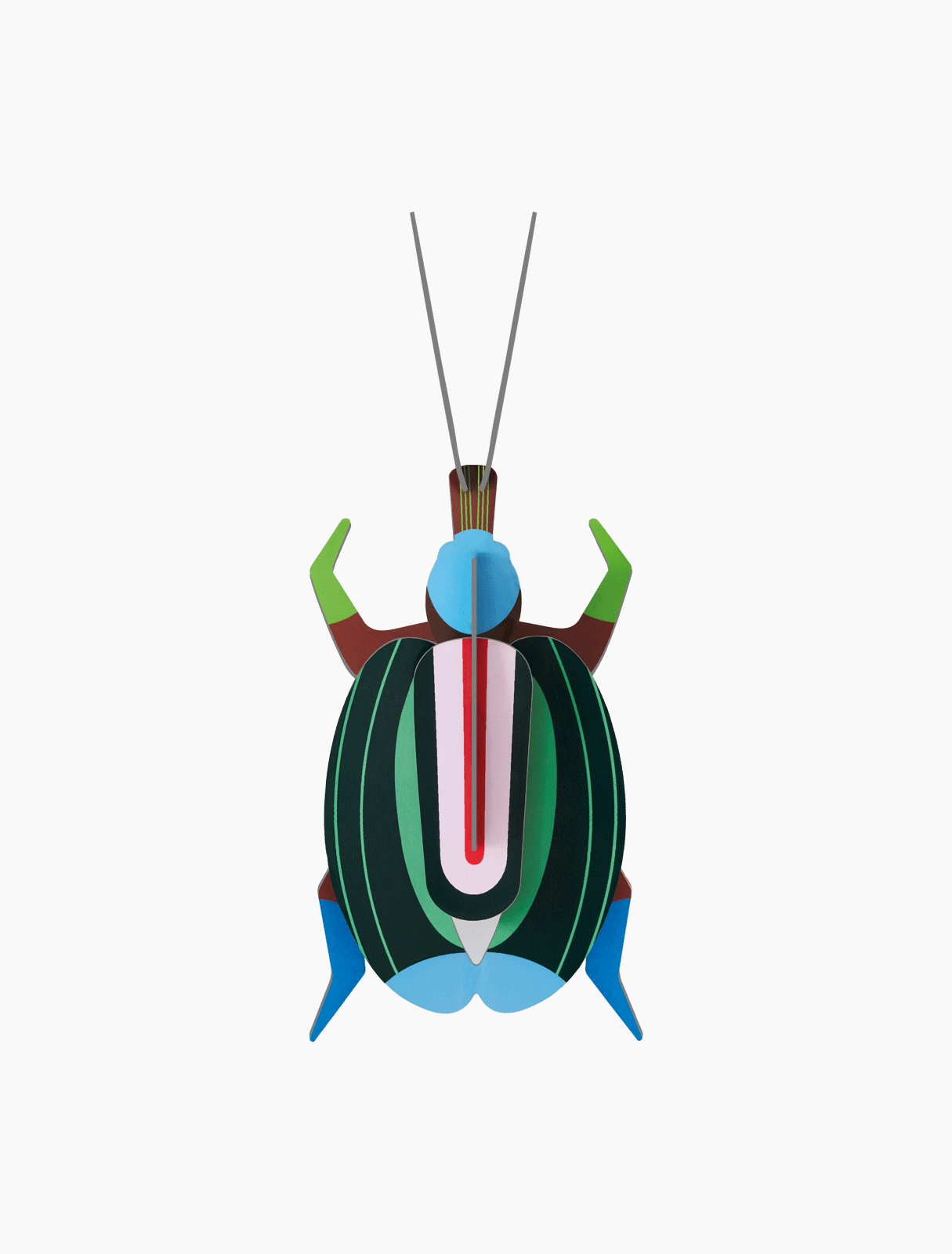 3D Wall Art - Insect - Green Fig Beetle