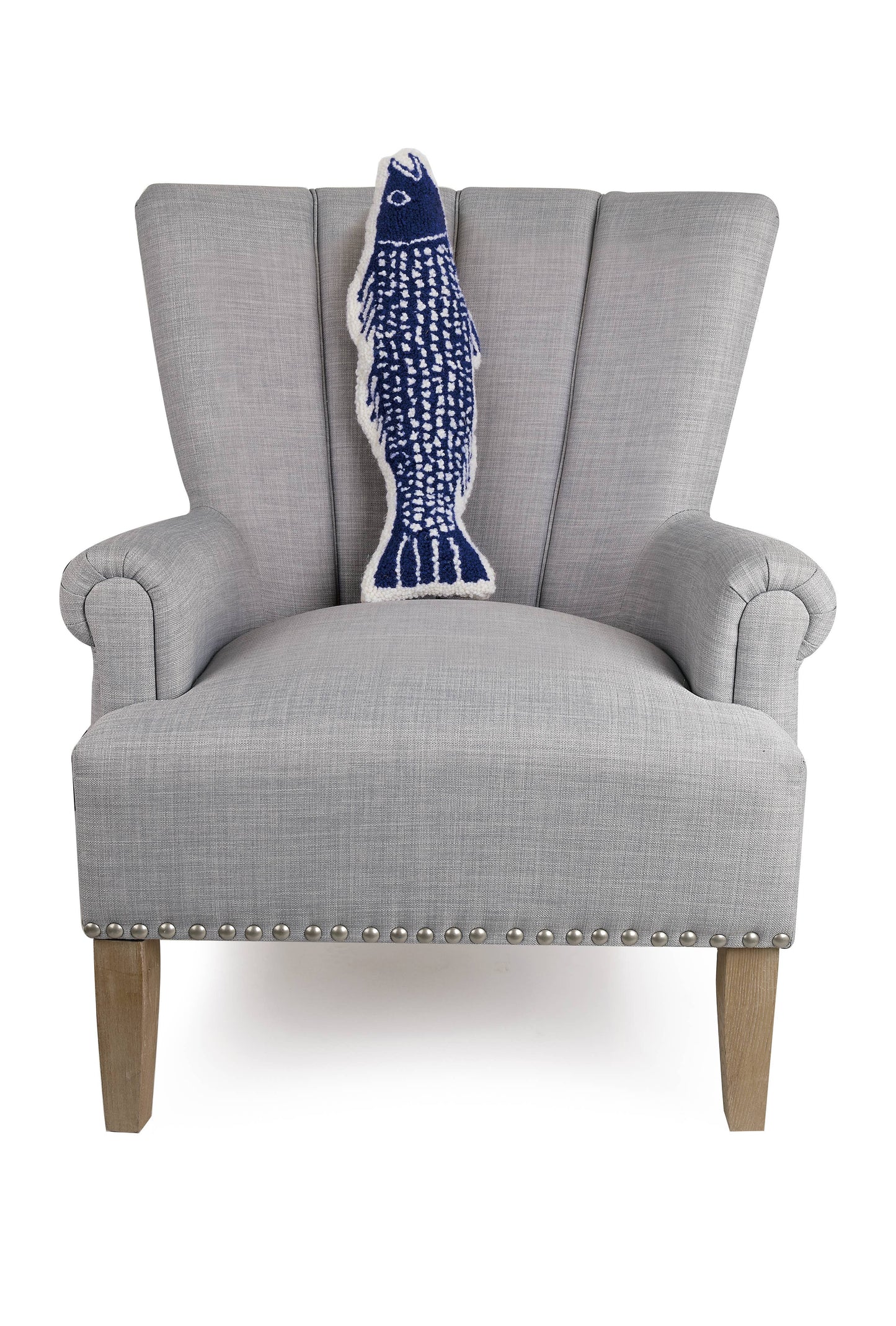 Striper Shaped Hook Pillow - Kate Nelligan