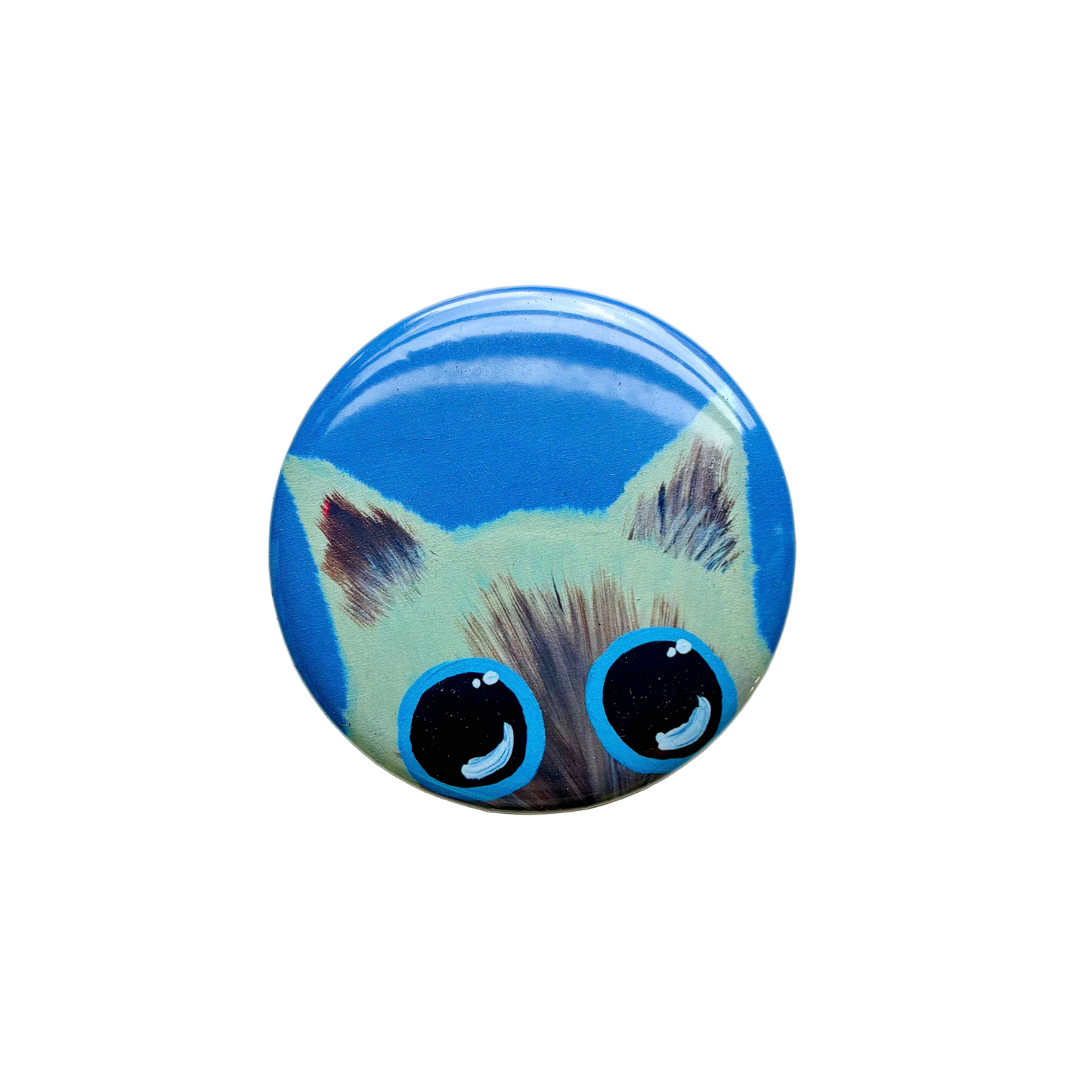 Siamese Cat Button