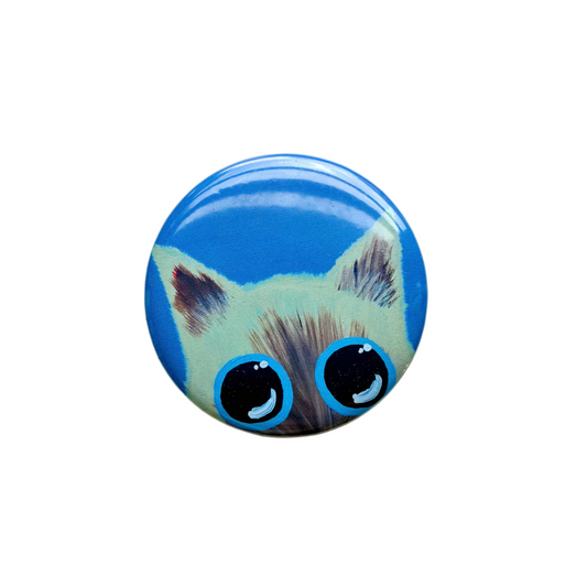 Siamese Cat Button