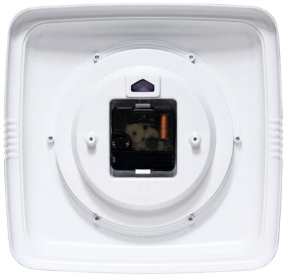 Retro Square Purple Indoor Wall Clock