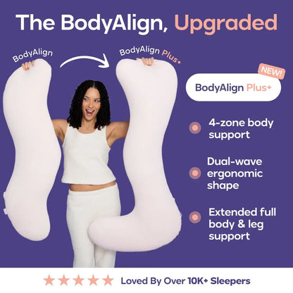 BodyAlign Pillow | Body Pillow | Side Sleeper Support