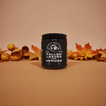 Fallen Leaves and Vetiver Soy Candle - 8oz
