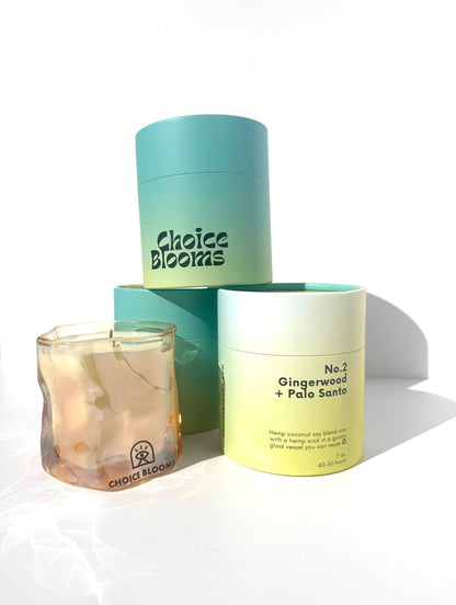 7.2oz. No. 2 Gingerwood + Palo Santo Candle