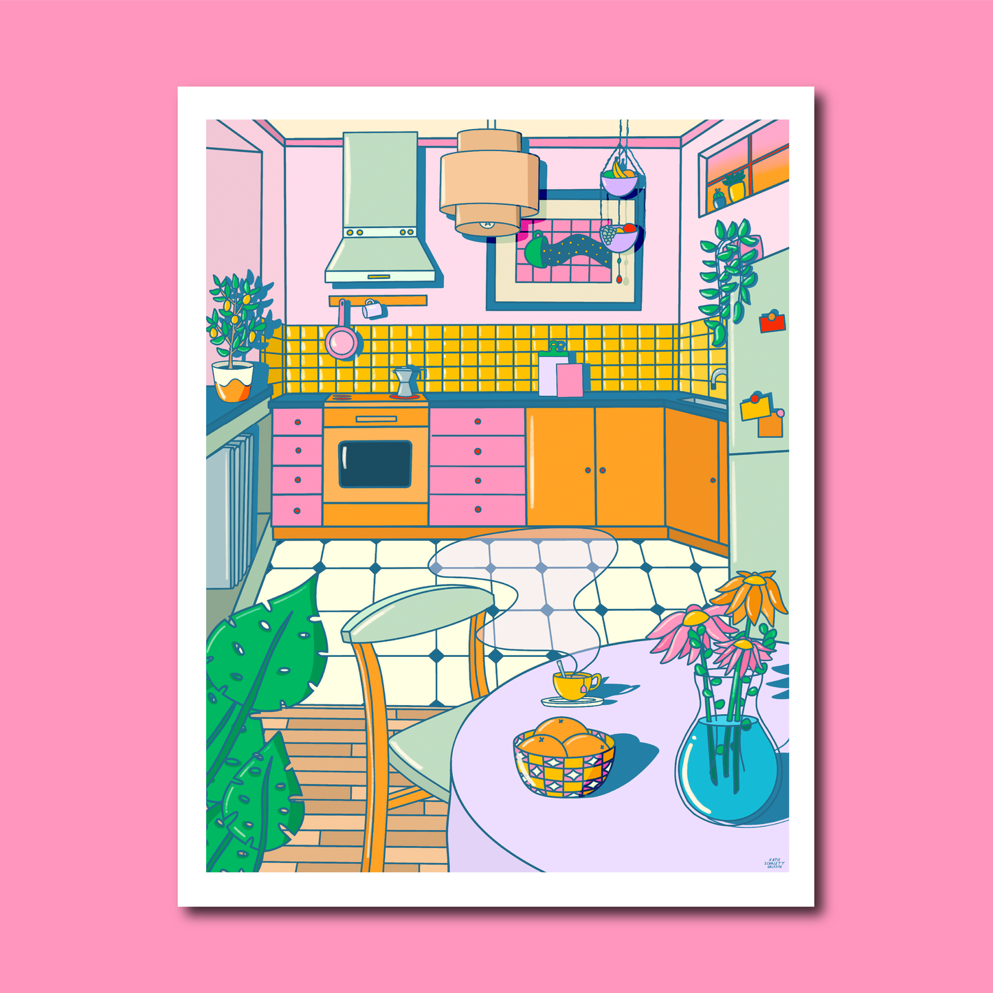 Tea Time Art Print