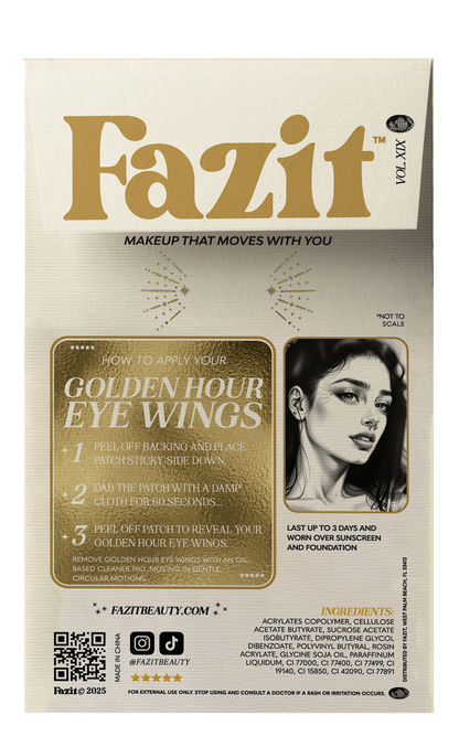 Golden Hour Eye Wings