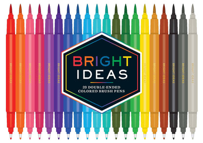 Bright Ideas Double-Ended Colored Brush Pens