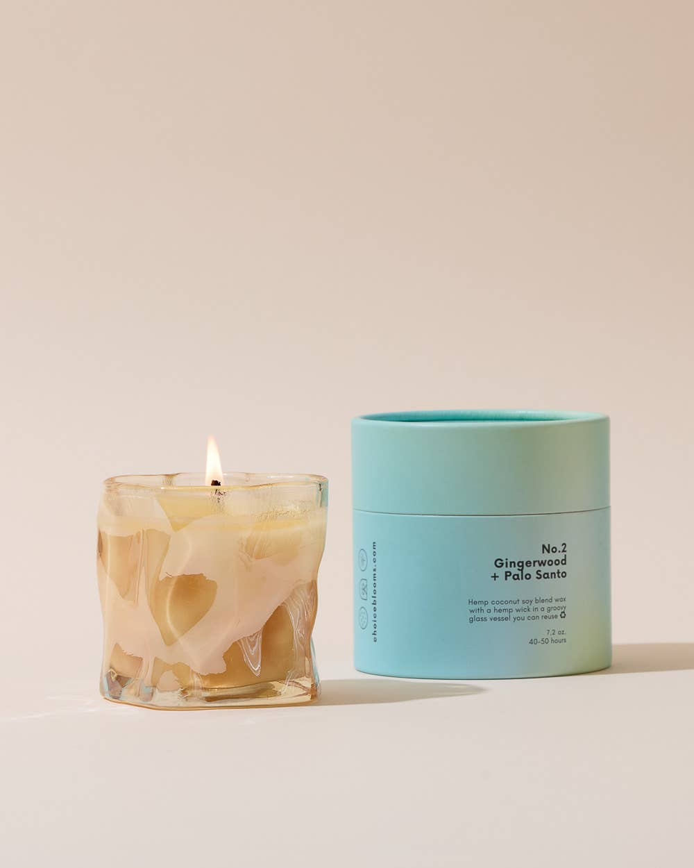 7.2oz. No. 2 Gingerwood + Palo Santo Candle