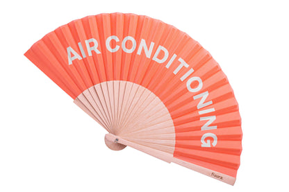 Orange “air conditioning” fan