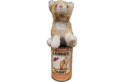Canned Orange Tabby Cat