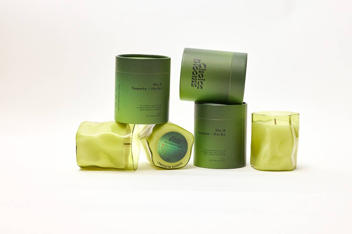 12oz. No. 8 Tomato + Herbs Candle