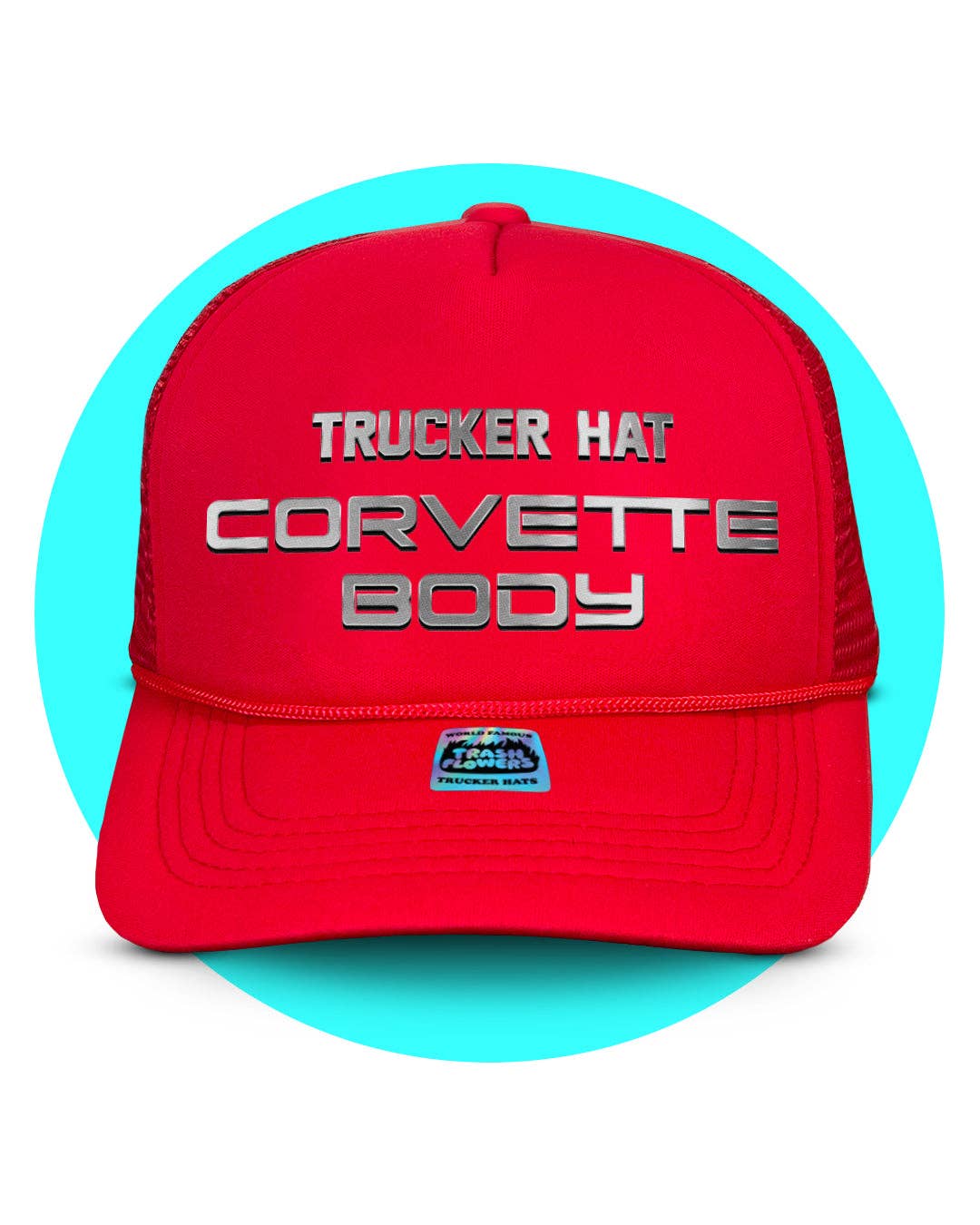 Trucker Hat Corvette Body Trucker Hat