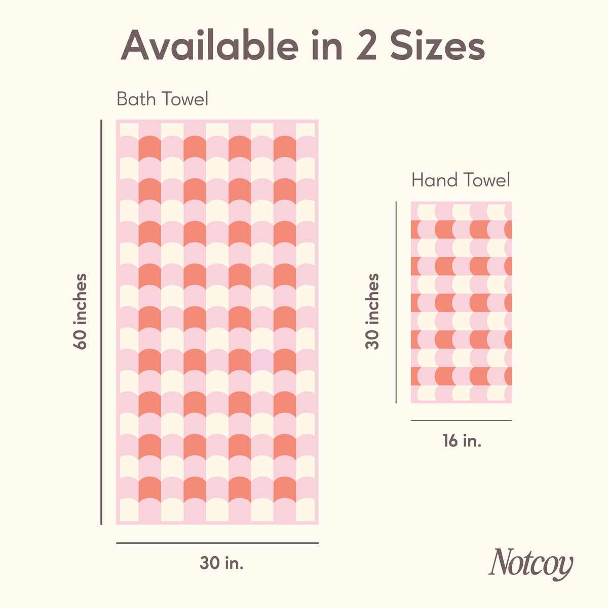 Cherry Blossom Hand Towel, Set of 2