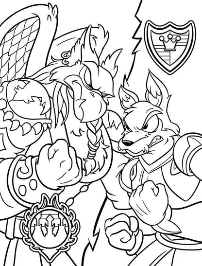Neopets: The Official Colouring Book by Neopets