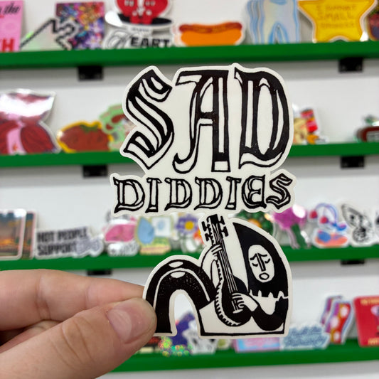 Sad Diddies Sticker
