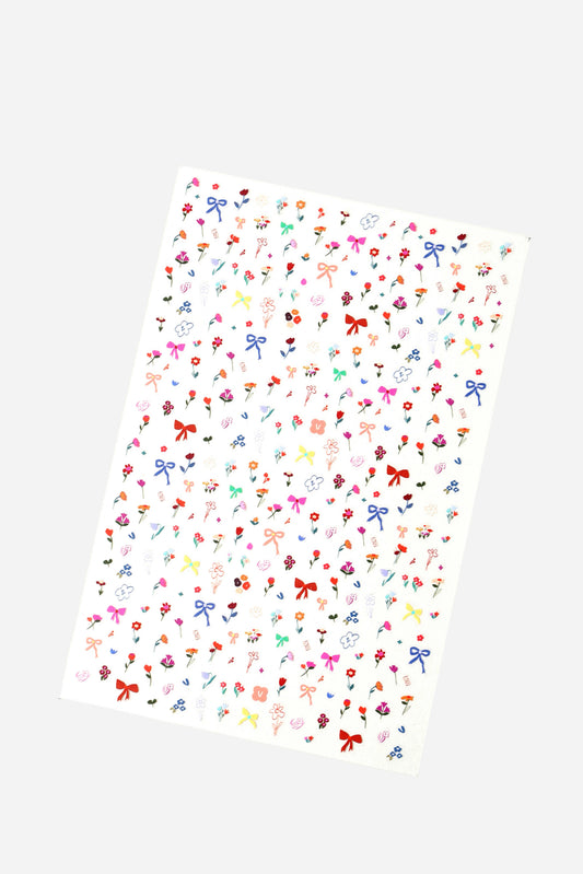 Nail Sticker by Zoe Wodarz - Flower Pop