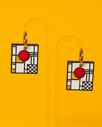 Frank Lloyd Wright Earrings