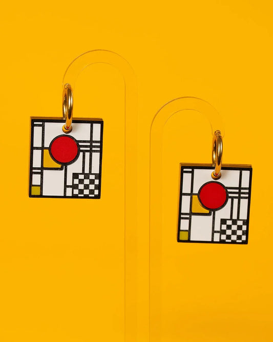 Frank Lloyd Wright Earrings