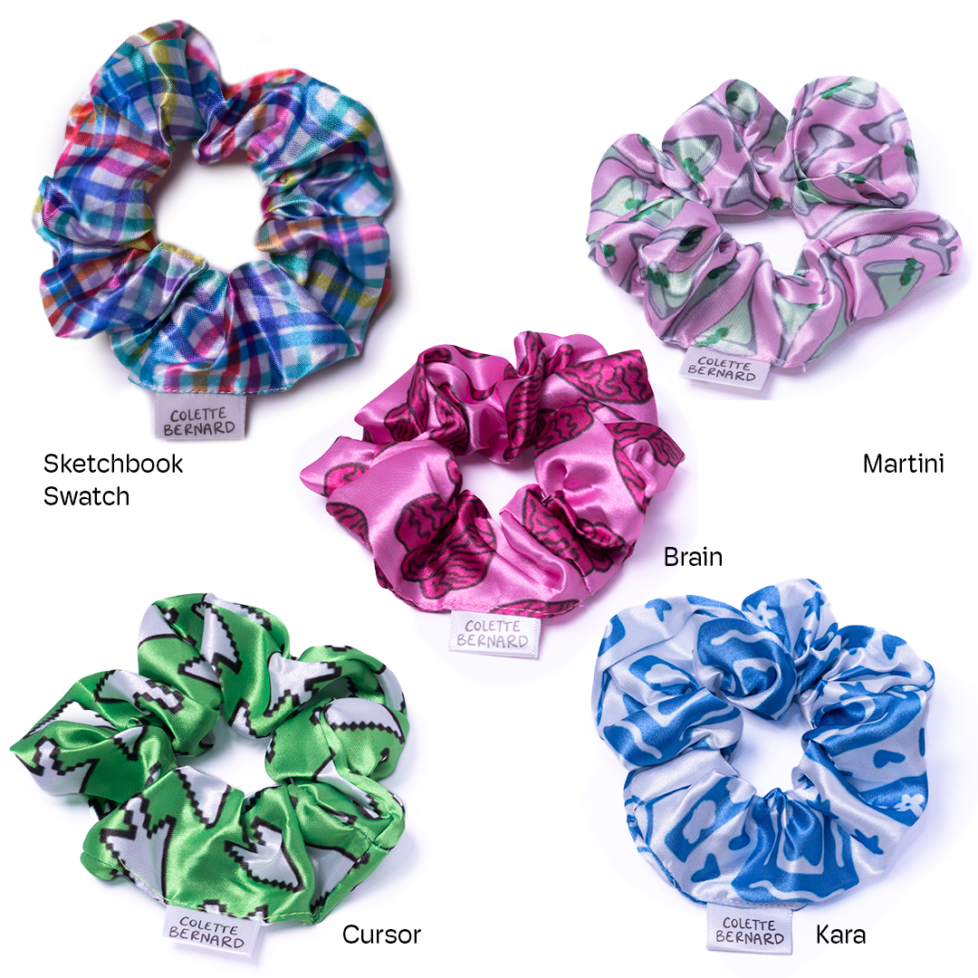 Satin Scrunchies