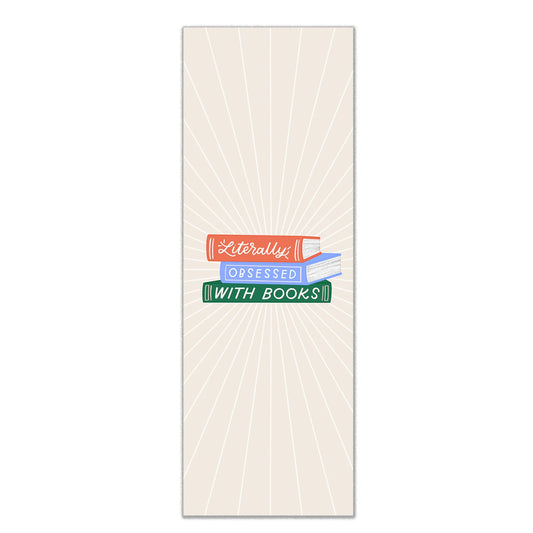 Literally Obsessed With Books Bookmark